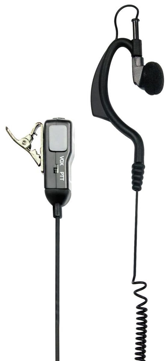 Midland MA-21D Earphone Flex Earhook C709 voor portofoon 2Pins Midland