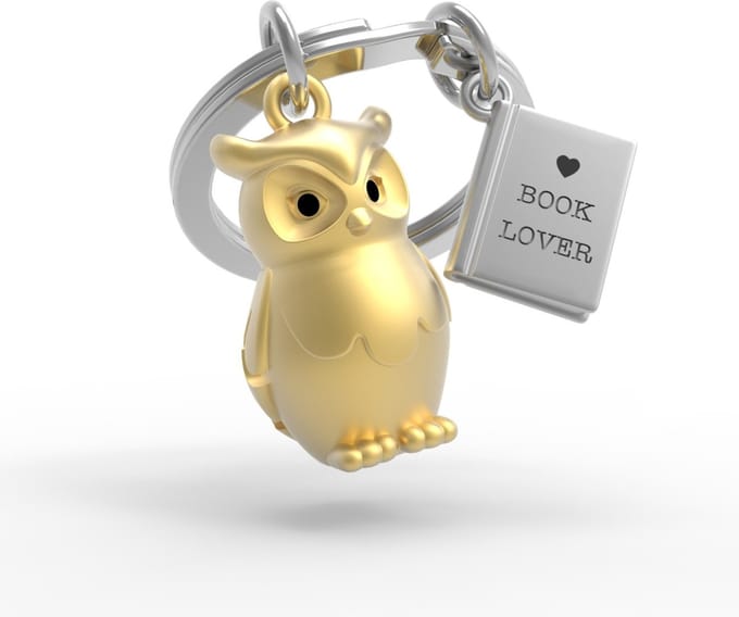 Metalmorphose - Sleutelhanger - Wise Owl