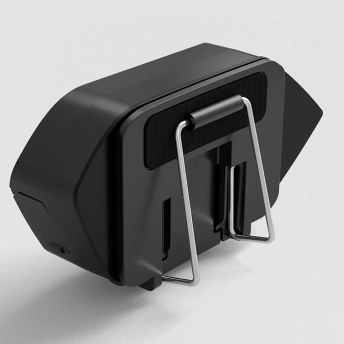 Motorhelm Headset BT5.0 Waterdicht Helm Intercom Hoofdtelefoon Ruisonderdrukking Ondersteuning zwart