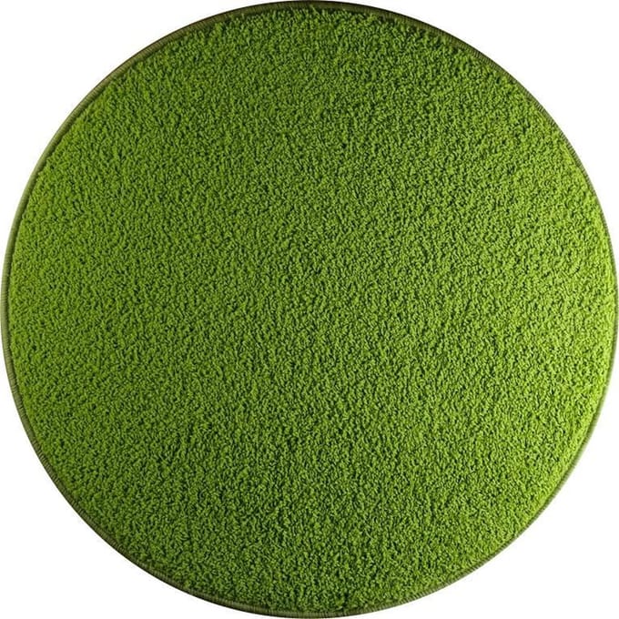 Karpet Batan - Lichtgroen - 67 cm Rond