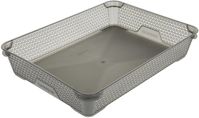 Mandje A4  36x27x7 Cm  Mirko Transparant Keeeper 10371