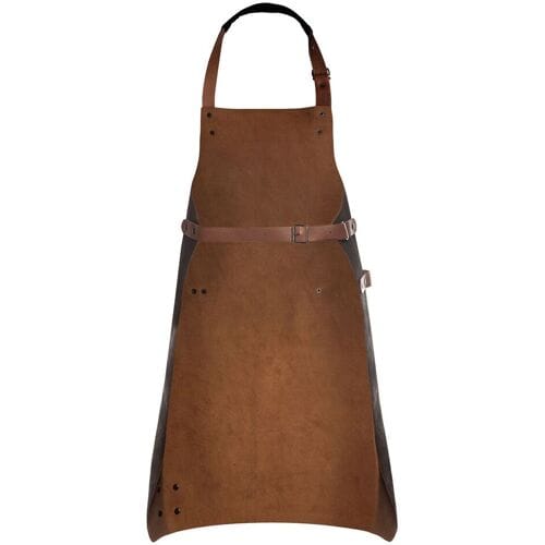KARLOWSKY Leren Slabbenschort - Caramel Bruin