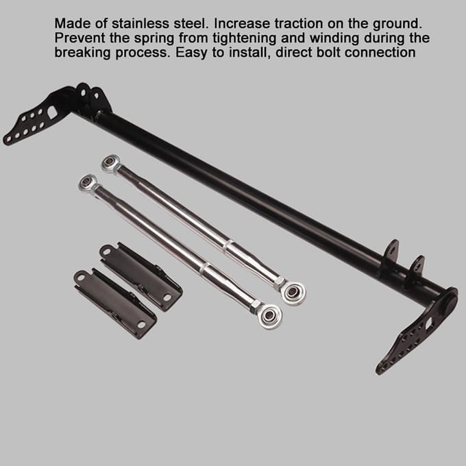 Voorste tractiecontrole stuurstang set Past voor Civic EG EK EJ EH Integra DC2 gray