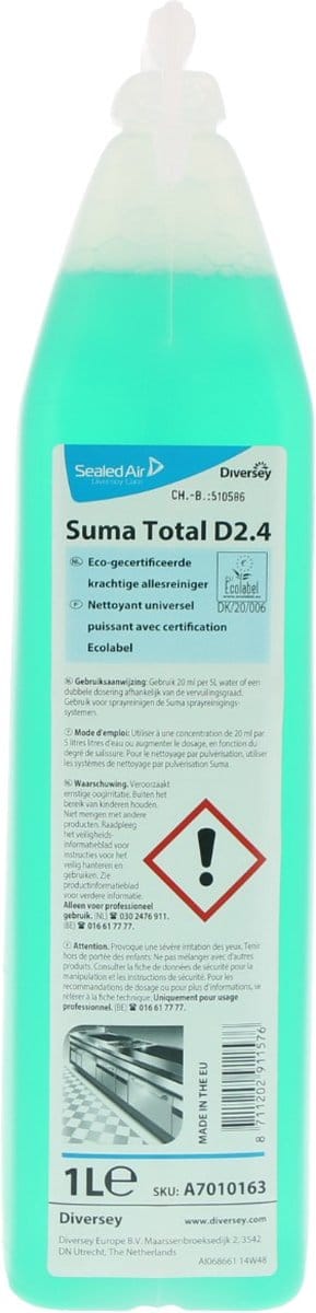 Suma Total allesreiniger d2.4 - Fles 1 liter
