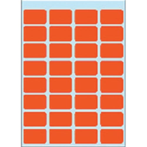 Etiket HERMA 3642 12x19mm rood 160 stuks