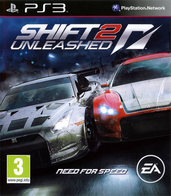 Electronic Arts Shift 2 Unleashed Standaard Duits, Engels, Spaans, Frans, Italiaans, Pools, Russisch PlayStation 3
