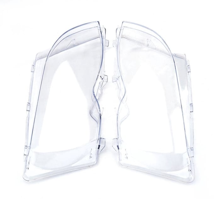 Allecto - Headlight Cover - 2-Piece Lens - Eenvoudige installatie - Transparant - Perfecte pasvorm