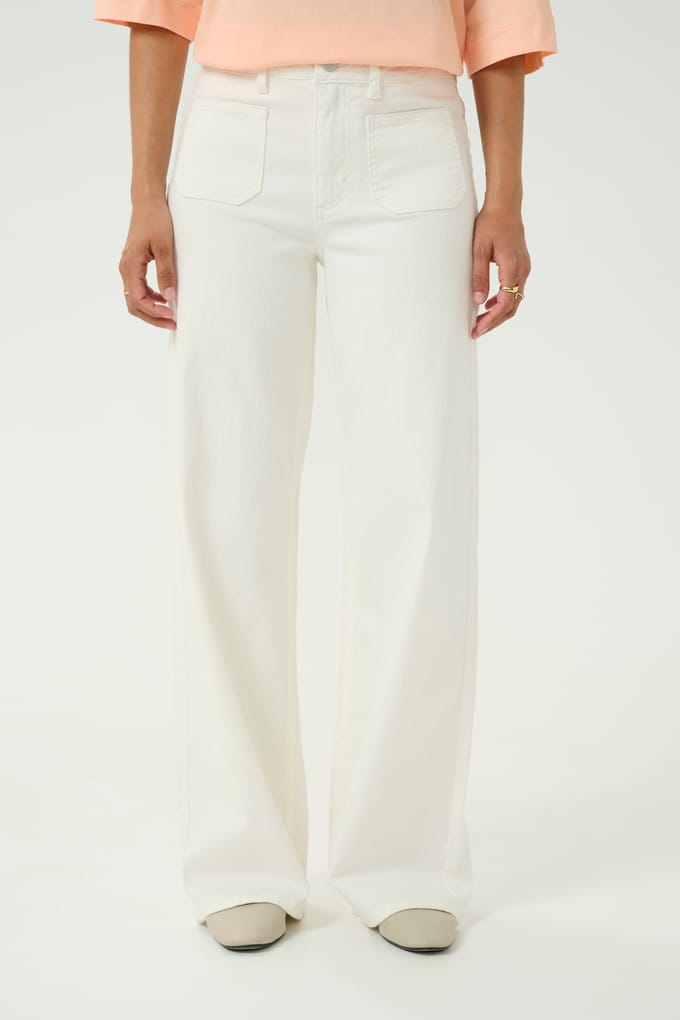 Dames Wide Leg Jeans KAFFE Karla