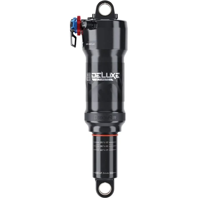 Luchtklep Rockshox Deluxe Ult Rct (165X42.5) Dba, 2Tokens, M/M, 380Lb, Trun/Std