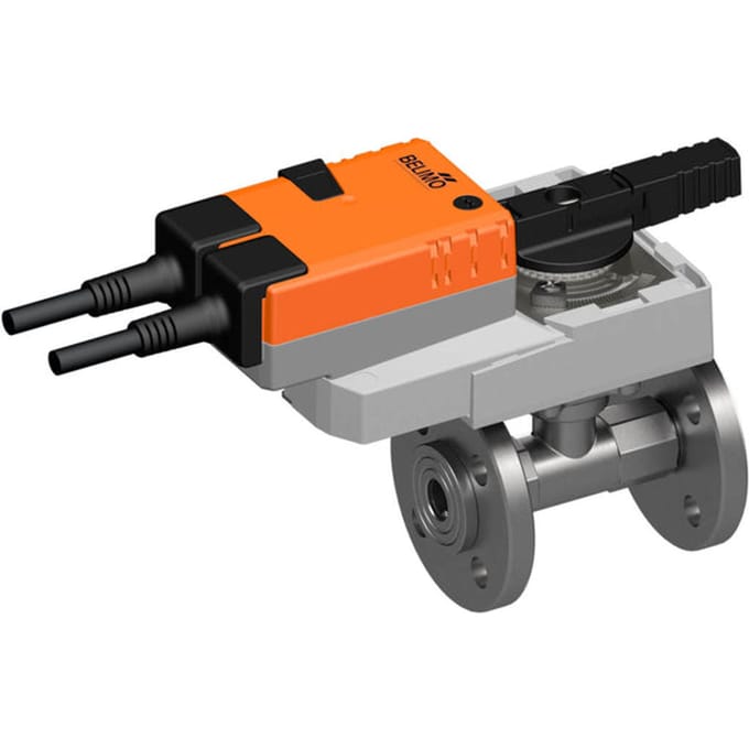 Belimo Kogelkraan DN20 Flens Kvs32 24VAC/DC 9s 2-punts 16Nm IP54 R6020R-B1/SRQ24A