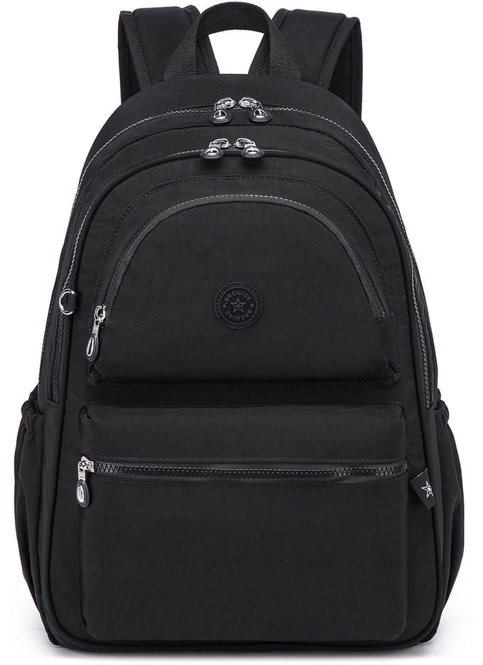 Bagwise® Rugzak - Rugtas - Schooltas - 20 lt - L - Unisex - (1050) Zwart