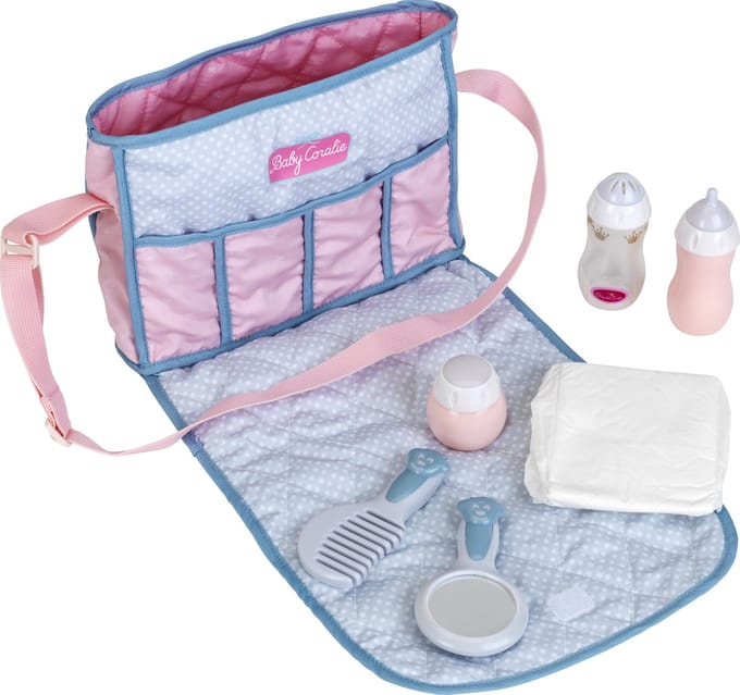 Klein Toys Princess Coralie - Luiertas - incl accessoires