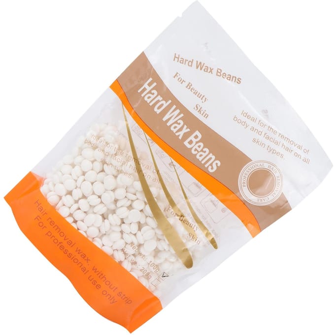 100g Melkwitte Ontharingswaxboon Lichaam Fijn Haarverwijdering Sterke Hechting Waxboon beige