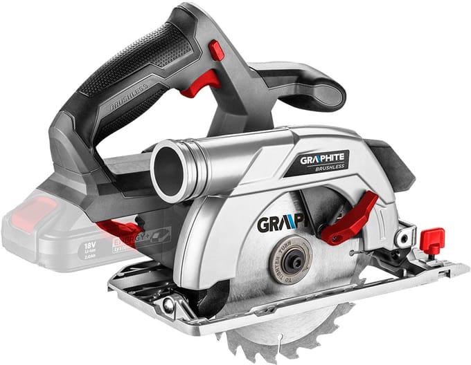 Graphite Cirkelzaag 18V Energy+ 58G023 - Zonder accu