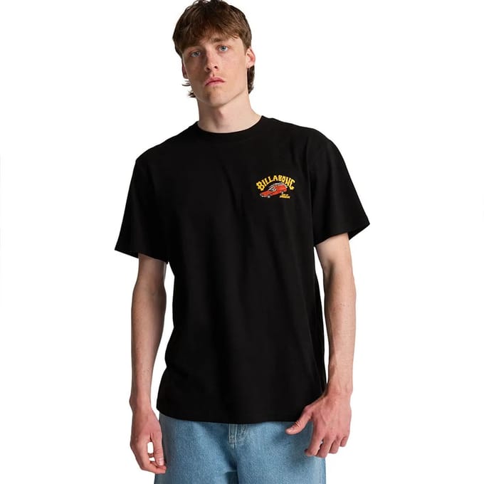 Billabong Origin T-shirt Met Korte Mouwen Zwart L Man