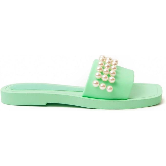 Montevita Plat Sandalen Summi6 In Groen