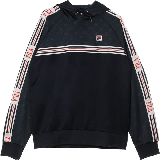 Besarion Hoody Lichtgewicht herensweatshirt met capuchon, zwarte iris