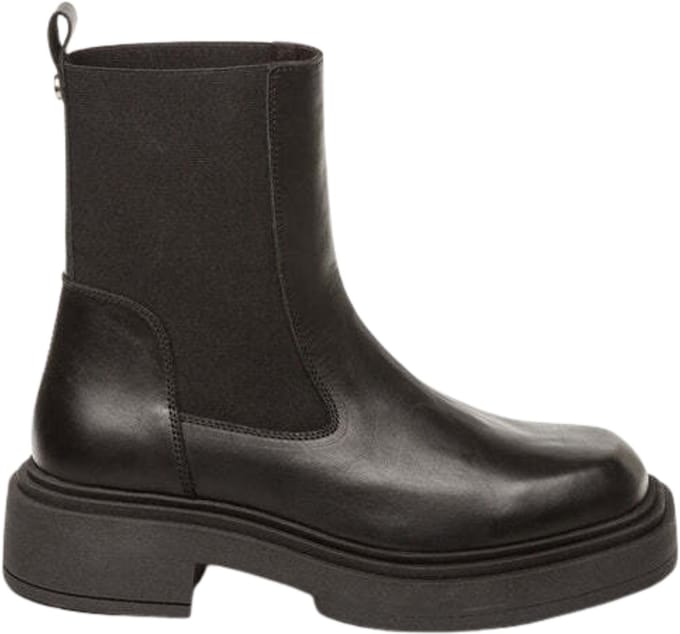 Steve Madden - Churro Black Leather - Maat 40
