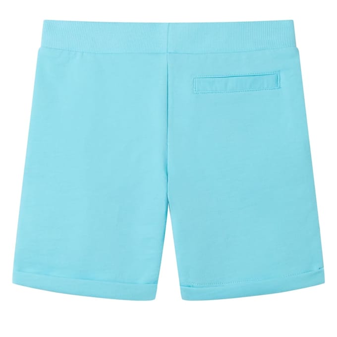 vidaXL - Kindershorts - met - trekkoord - 128 - zeeblauw