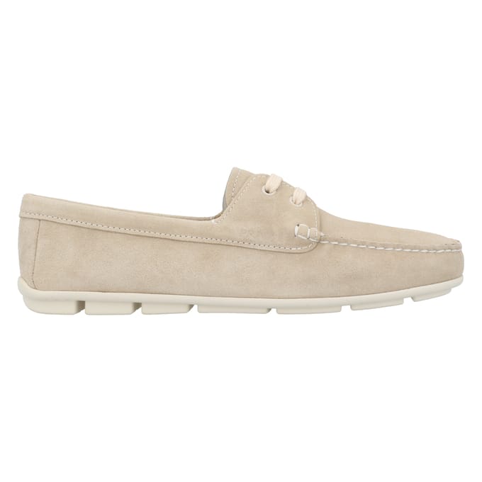 Prada suède loafers voor dames