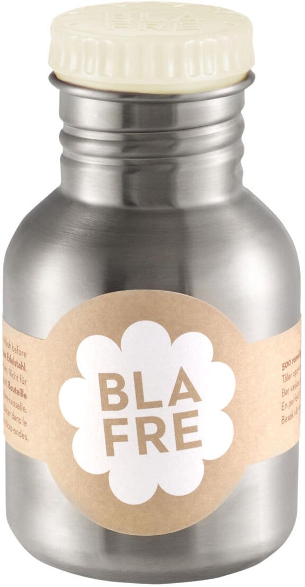 Blafre | Roestvrijstalen Drinkfles 300ml Beige