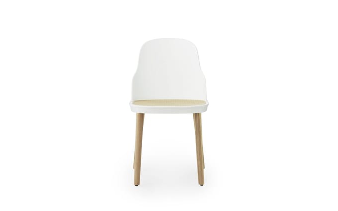 Normann Copenhagen Allez Chair Molded wicker Oak - White