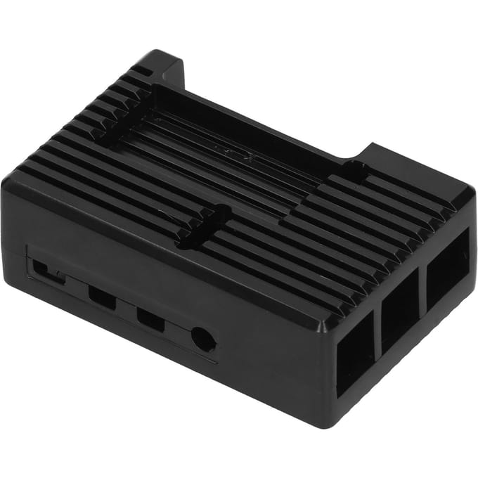 Pour Raspberry Pi 4B Boîtier de Refroidissement Coque Boîte Métallique Carte Mère Alliage d'Aluminium Protection Boîtier