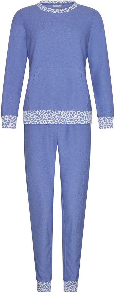 Rebelle - Frozen Sky - Pyjama/Huispak - Badstof - Blauw - Maat 42