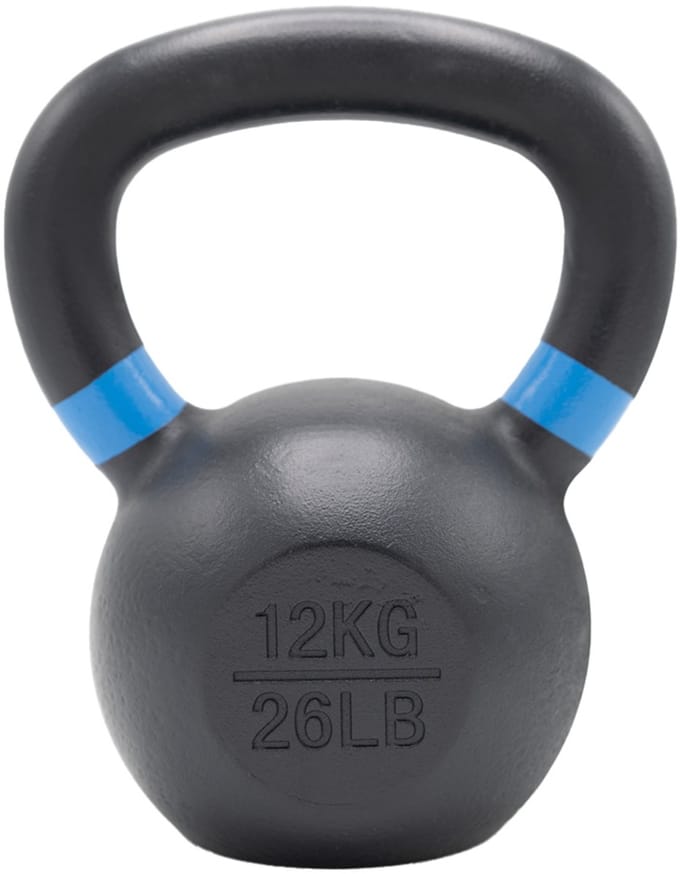 FysioSupplies - Kettlebell gietijzer 12 kg - Kettlebells
