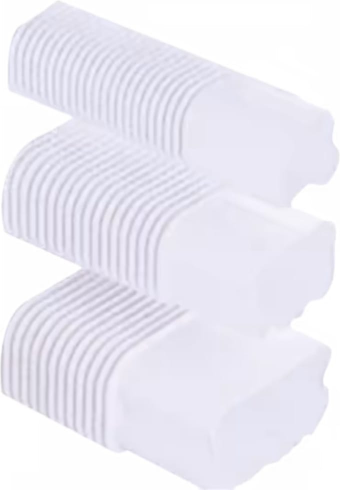 Evolar Airco Leidinggoot Flexibel - Wit - 75 x 63 MM - 1 Meter