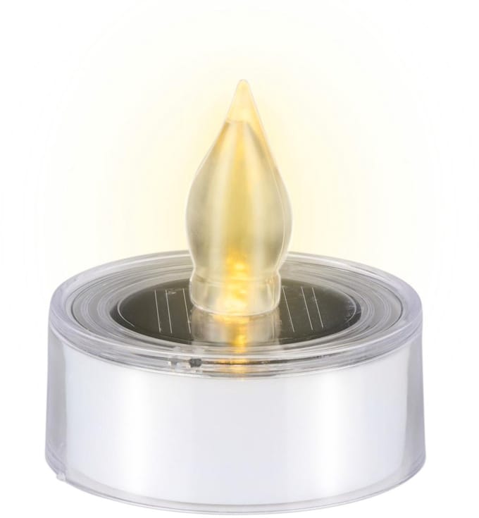 Flickering tealights solar 2pc