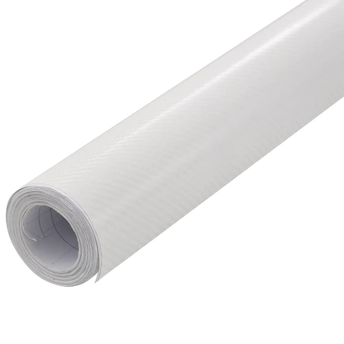 vidaXL - Autofolie - 4D - 100x150 - cm - wit