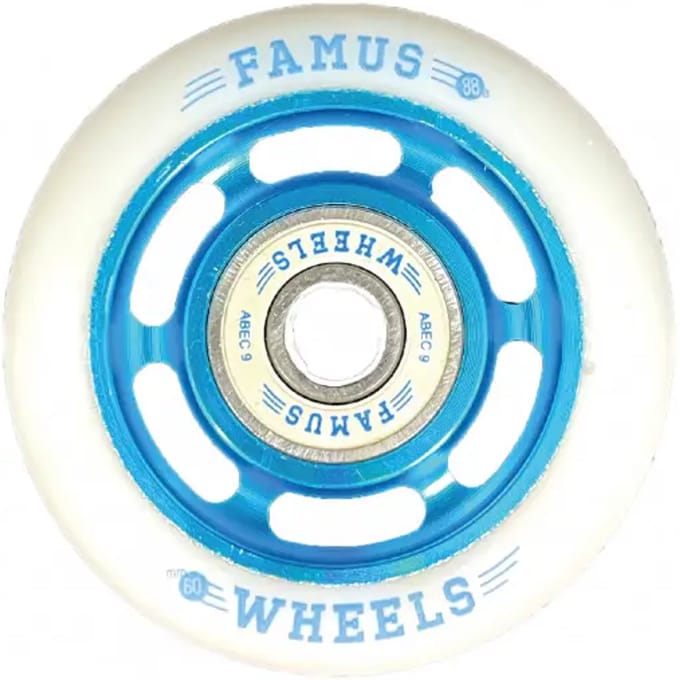 Set van 4 rollerwielen Famus Wheels 88A