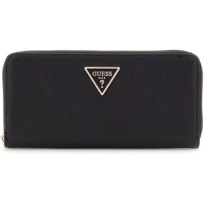 GUESS portemonnee Laurel II SLG Large Zip Around Wallet Dark Taupe