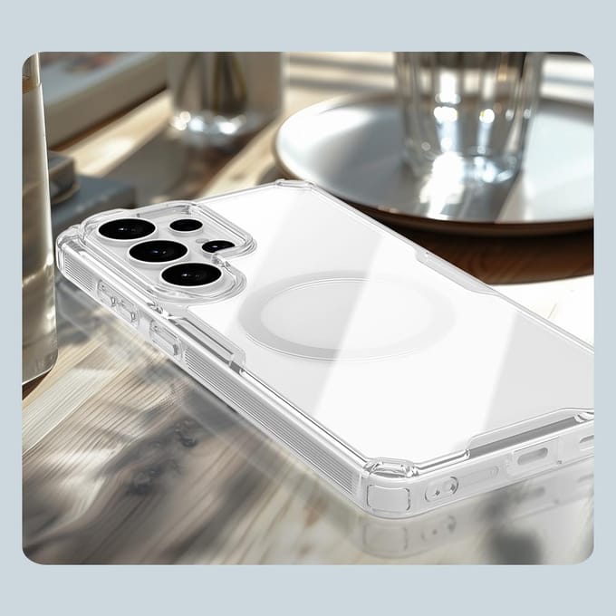 Nillkin Nature TPU Pro MagSafe Compatible Case for Samsung Galaxy S26 Ultra - White