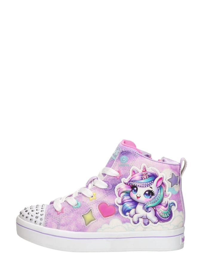 Skechers TWI-LITES 2.0 - UNICORN GLAM Meisjes Sneakers - Lavendel