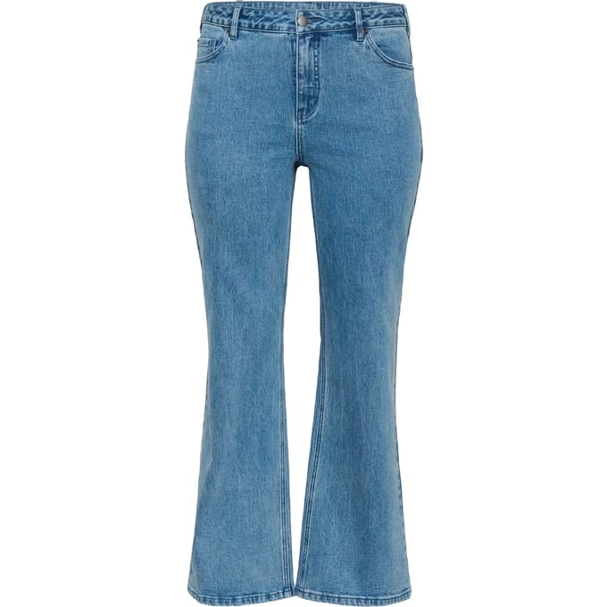 Vrouwelijke Flared Jeans KAFFE Curve KCFlora