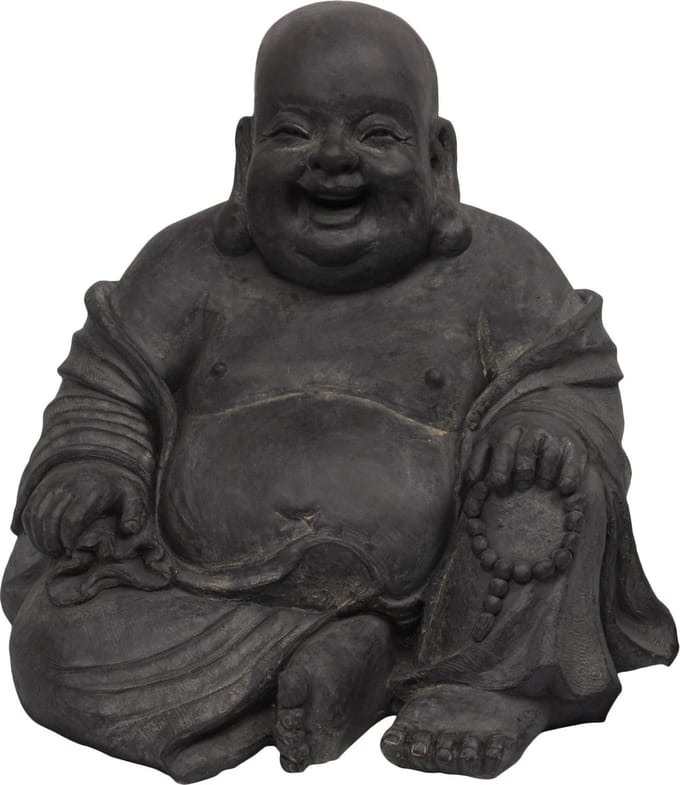 LACHENDE DIKBUIK BOEDDHA 42 CM HOOG