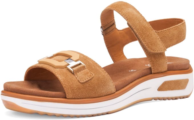 Sandalen met sleehak Ara -