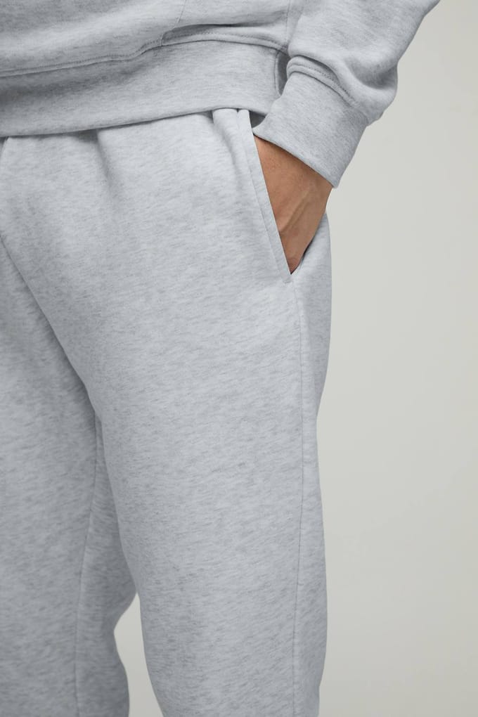 Essential Slim Fit Jogger | Grey Marl | Size XS
