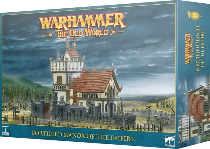 Decoratie Games Workshop Warhammer ToW - Manoir Fortifie de l'Empire