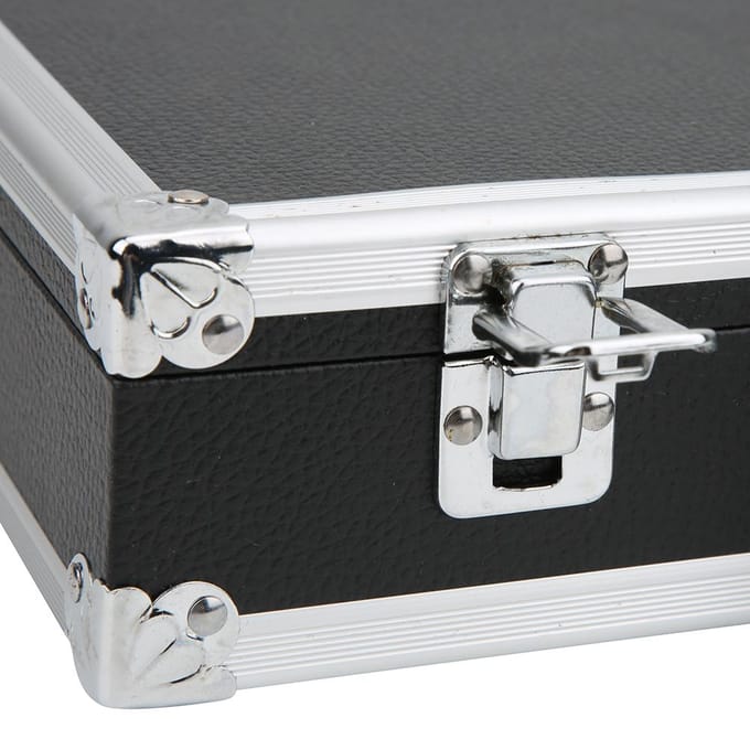 Biljartballen Opbergdoos Biljart Snooker Pool Draagkoffer met Handvat Accessoire black