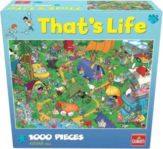 That's Life - Camping Trip - Puzzel - 1000 stukjes - Legpuzzel