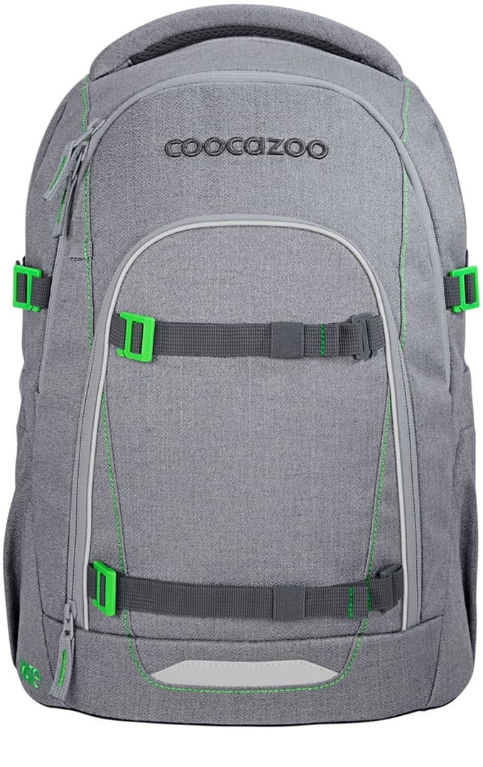 coocazoo schoolrugzak Mate School Backpack Mixed Silver Dust blauwgrijs