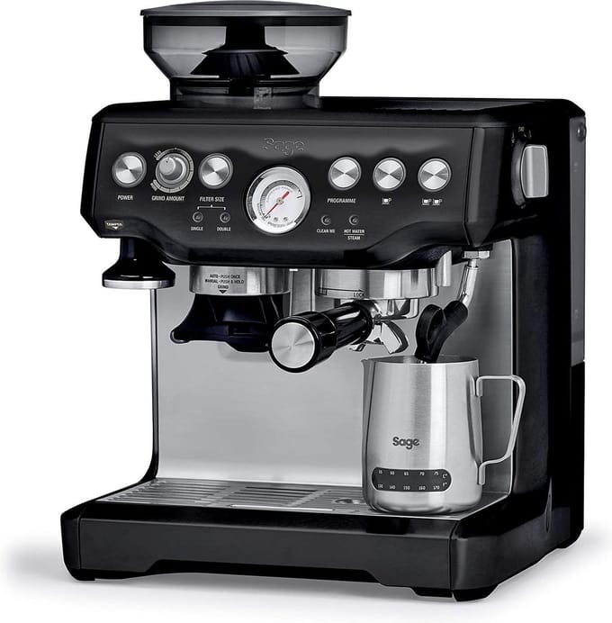 Sage The Barista Express - Pistonmachine - Black Sesame