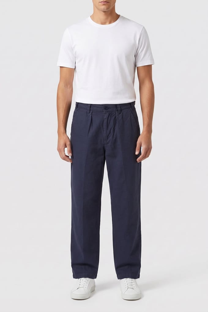 ARKET Eurytmics Painter Trousers Blue Taglia: 44 SHORT | Pantaloni Outlet | Uomo | Blu