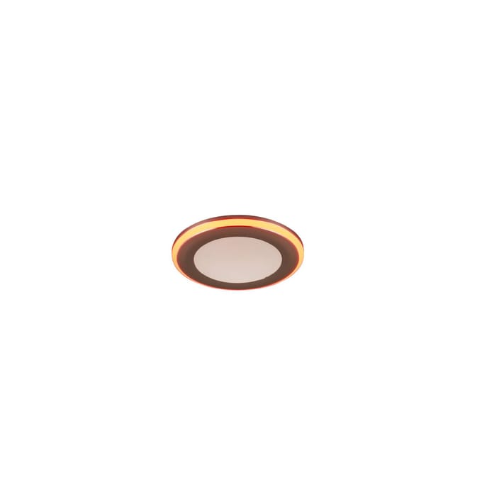 Trio Lighting LED downlight Argus RGBW afstandsbed. Ø8cm chroom