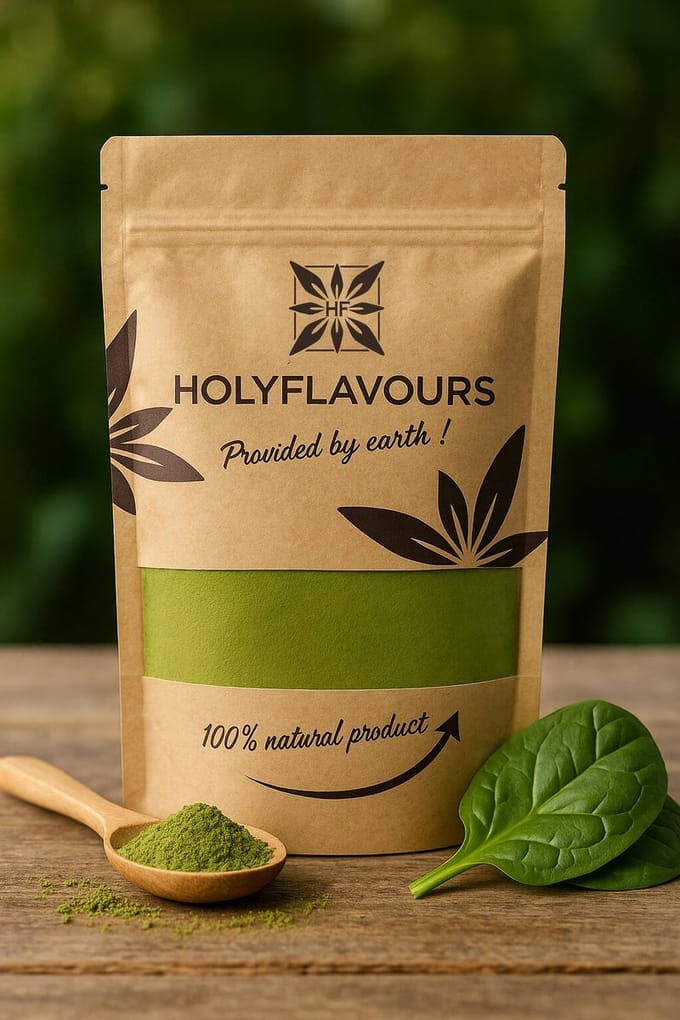 Spinazie Poeder - 100 gram - Holyflavours