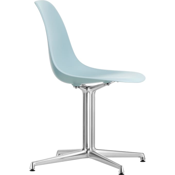 Vitra Eames Plastic Bijzetstoel DSL - ijsgrijs RE