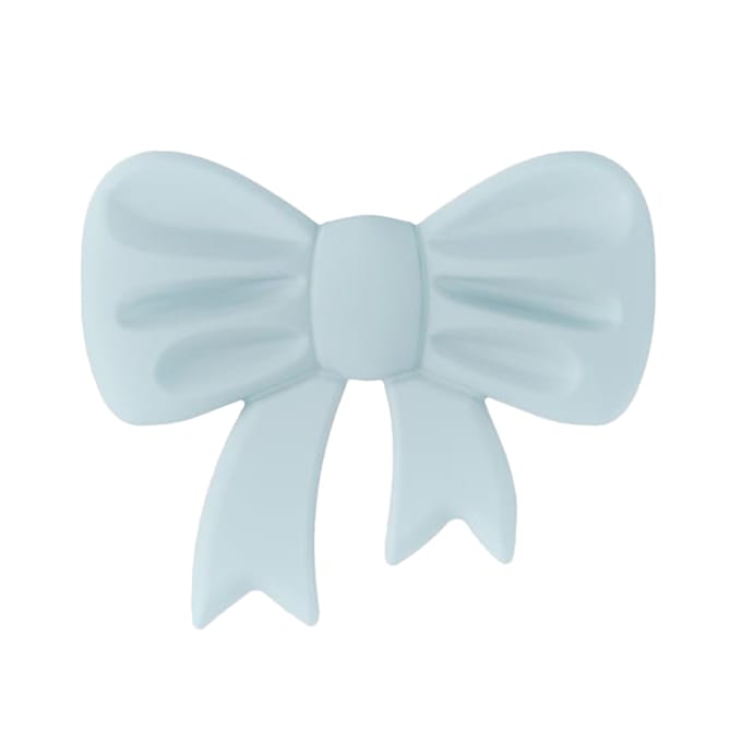 Holdit Silicone Sticker Bow - Mineral Blue